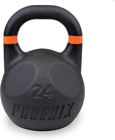 Гиря Phoenix Fitness Schädel 24 кг з чавуну у вигляді черепа для силових і кардіо тренувань