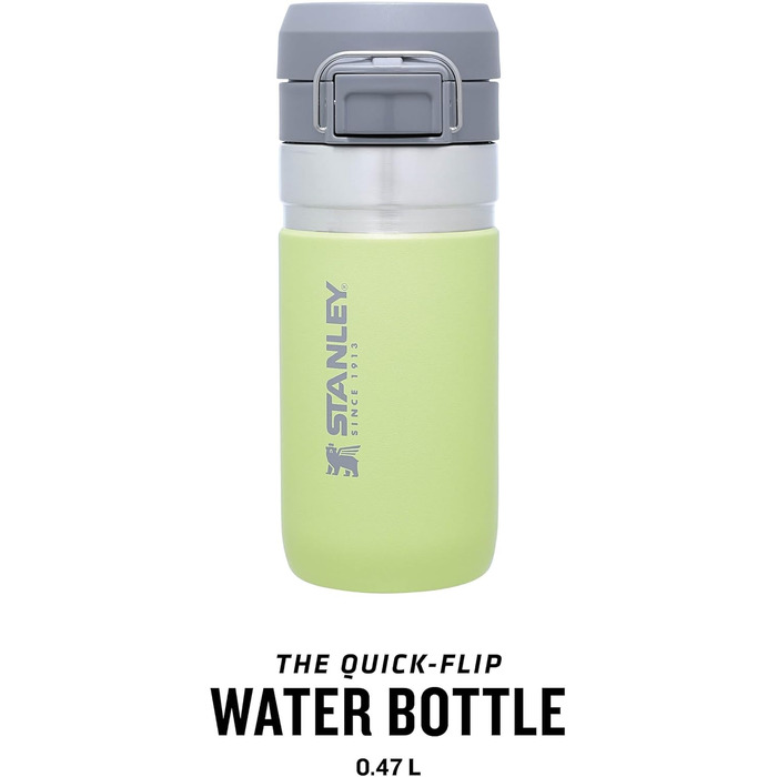 Термос-пляшка Stanley Quick Flip, нержавіюча сталь, 7+ годин холодна, BPA-free, герметична, для води, придатна для миття в посудомийній машині