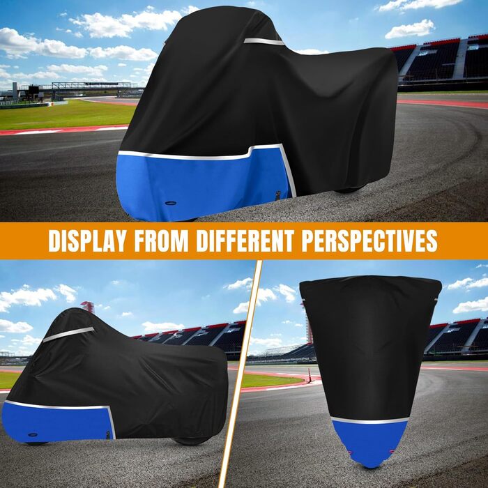 Водонепроникний чохол для мотоцикла BMW R1250GS, R1300GS, F650GS, F750GS, S1000R з тканини Oxford 420D, всесезонний захисний тент