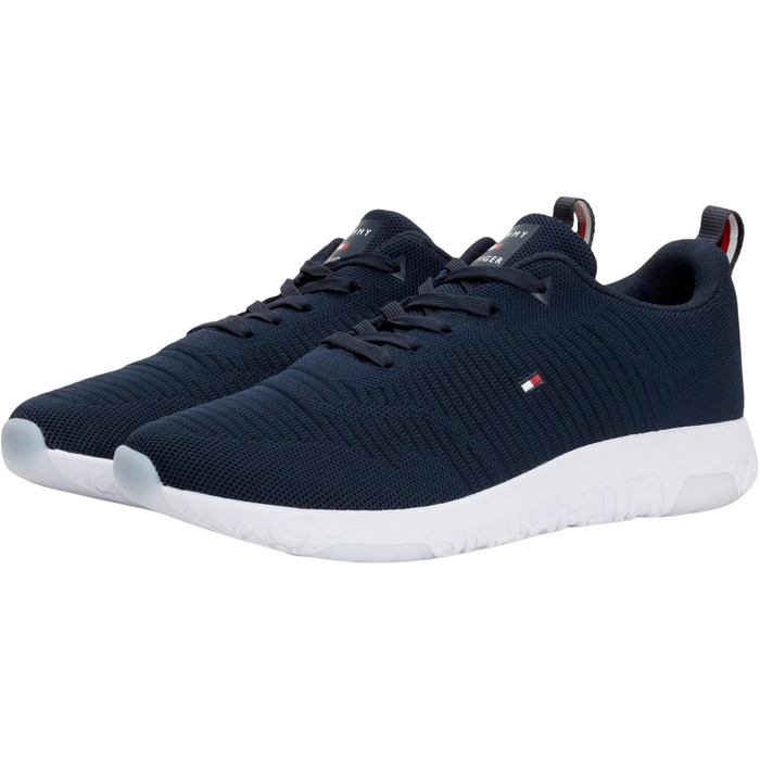 Кросівки Tommy Hilfiger Runner Corporate Knit Rib, чоловічі, синій (43 EU)
