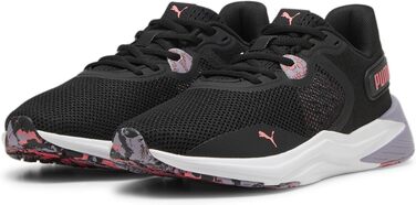 Кросівки для бігу PUMA Disperse XT 3 унісекс, чорні з рожевими акцентами, розмір 39 EU