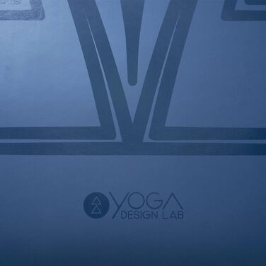 Еко-йога-мат Yoga Design Lab Infinity Diamond Align Navy 5 мм, нековзкий, з ременем для перенесення