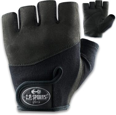 Спортивні рукавички C.P. Sports Iron-Handschuh Komfort для тренувань, бодібілдингу та фітнесу | Рукавички для чоловіків та жінок M (18-20 см)
