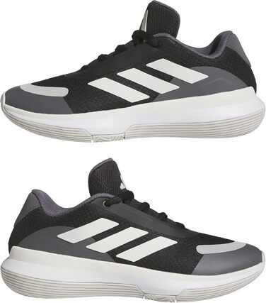 Кросівки баскетбольні adidas Bb Legends Low Unisex 50 2/3 EU, чорний/сірий/сірий, для унісекс