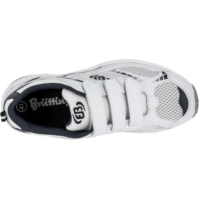 Фітнес-взуття Brütting Force V Unisex 42 EU Білий, Синій, Срібний