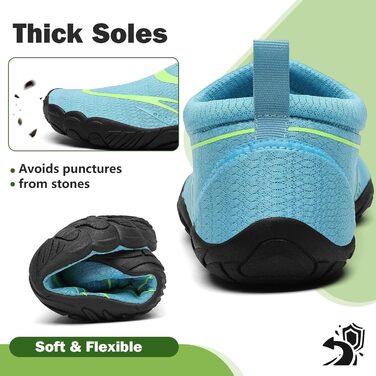 Шкарпетки-сланці Mishansha: дихаючі, антиковзні, з товстою підошвою, розмір 36-46, колір блакитний