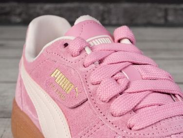 Жіночі спортивні кеди Puma на платформі, шкіряні, розмір 36