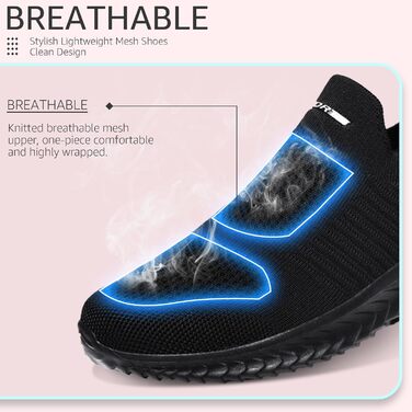 Жіночі кросівки Littleplum: дихаючі, легкі, спортивні, чорного кольору, розмір 39 EU