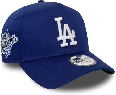 Кепка New Era Los Angeles Dodgers MLB 1988 World Series Sidepatch Darkroyal E-Frame Snapback, універсальний розмір
