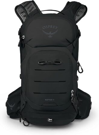 Чоловічий велорюкзак Osprey Raptor 14 з гідросистемою для гірського велосипеда
