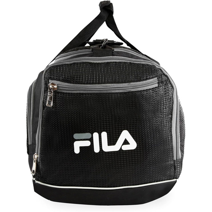 Універсальна спортивна сумка FILA Cypress, маленька, чорна/темно-сіра