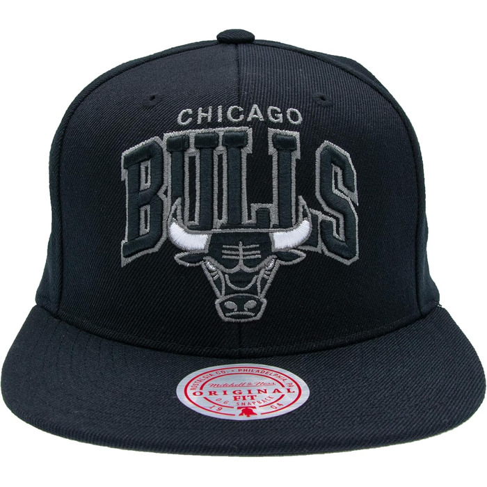 Кепка Mitchell & Ness NBA Chicago Bulls Snapback чорна