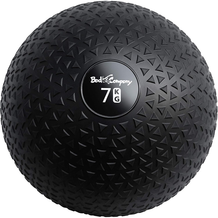 М'яч для тренувань Bad Company з регулюванням ваги 3-20 кг | Метаболобол для силової витривалості | Гумове покриття