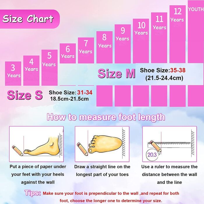 Роликові ковзани для дівчаток Vertellbar з LED підсвіткою, 3 розміри (31-42), для дітей та початківців
