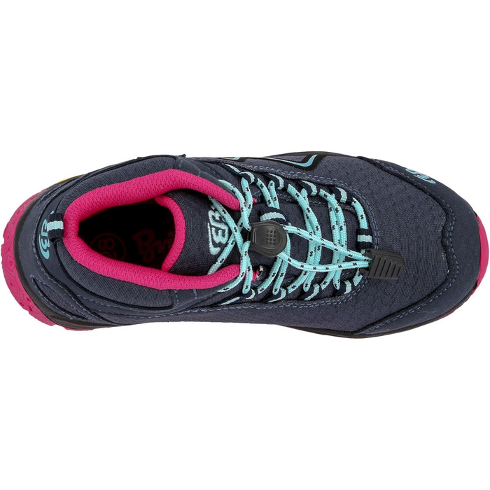 Черевики для трекінгу та хайкінгу Brütting Mädchen Guide, 35 EU, блакитно-рожево-бірюзові