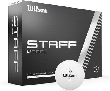 Гольф-м'яч Wilson Staff Model для дорослих, білий