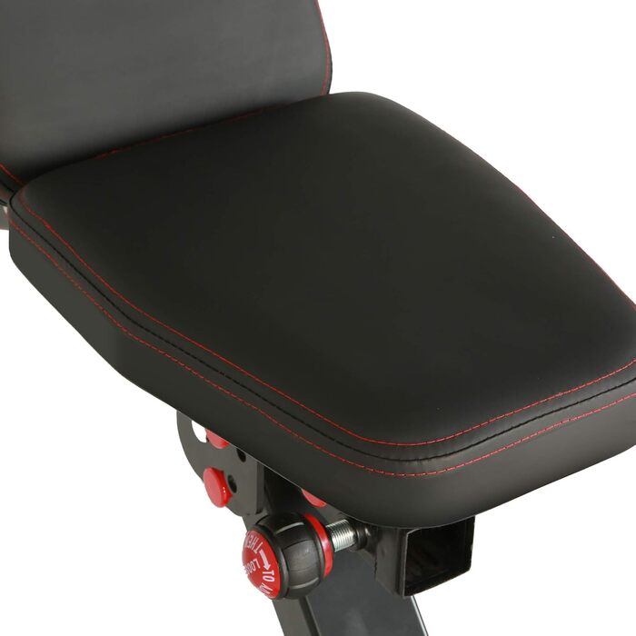 Лава для жиму Fitness Reality 2000 Super Max XL, вантажопідйомність 386 кг, знімний упор для ніг, без зазору між спинкою та сидінням
