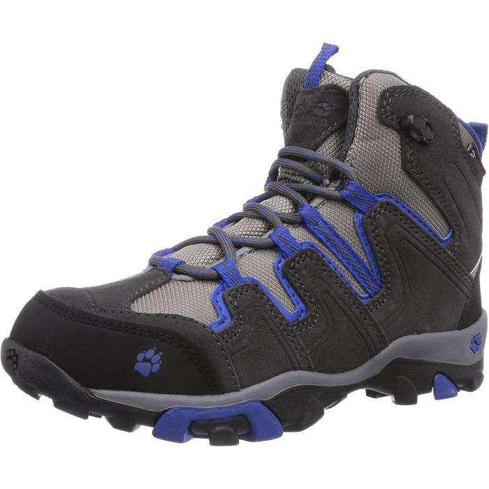 Черевики для трекінгу Jack Wolfskin MTN Attack Mid Texapore (30 EU) - сірий/класичний синій