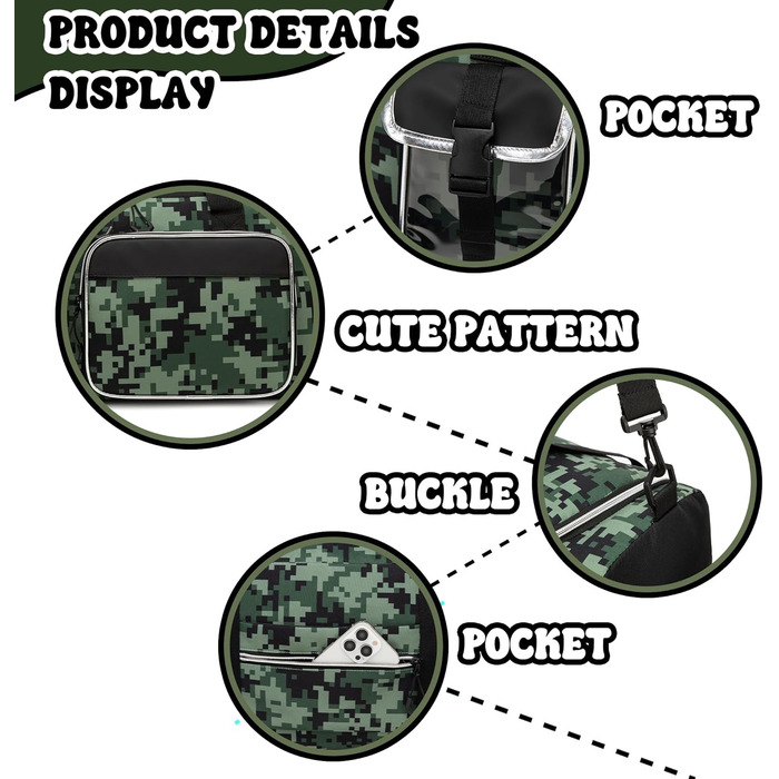 Дитяча спортивна сумка HTGROCE з відділенням для взуття. Сумка для плавання, подорожей для дівчаток. Кольори: білий (A), зелений (B)