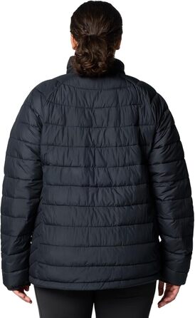 Жіноча утеплена куртка Columbia Powder Lite II Full Zip, чорна, розмір XL