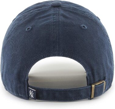 Кепка New Era MLB New York Yankees Clean Up, унісекс, регульована, темно-синя з білим логотипом