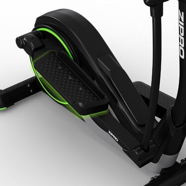 Еліптичний тренажер Zipro Wave для дому, 32 рівні навантаження, Bluetooth, iPad-тримач, до 120 кг, кардіо орбітрек, чорний