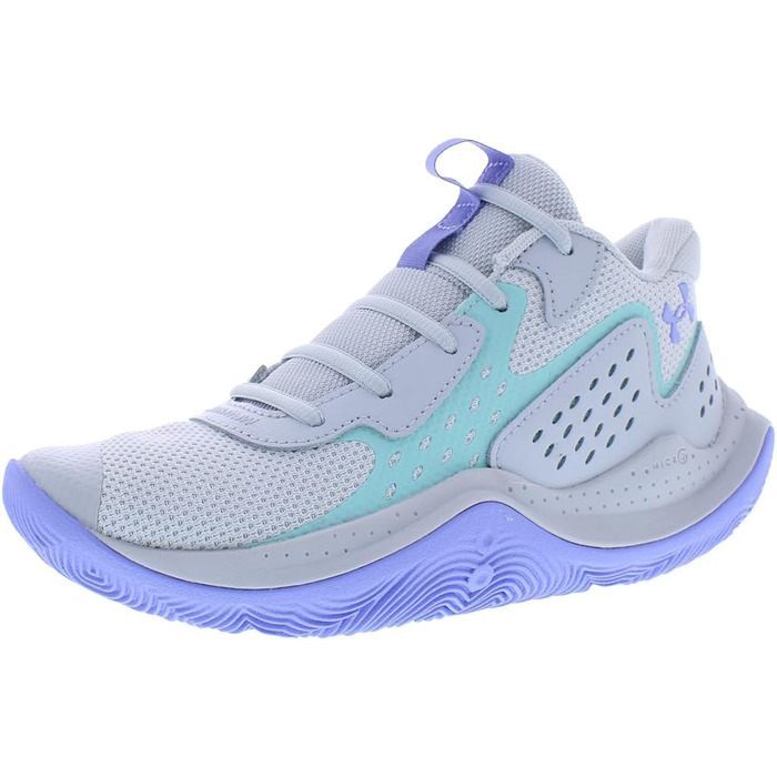 Баскетбольне взуття Under Armour Jet '23 для дітей (36 EU, Halo Grau Lila Ice)