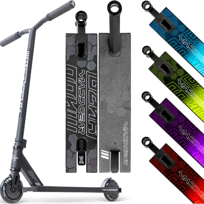 Скутер для трюків Madd Gear MG3 Zen чорний/чорний – для дітей 8-12 років