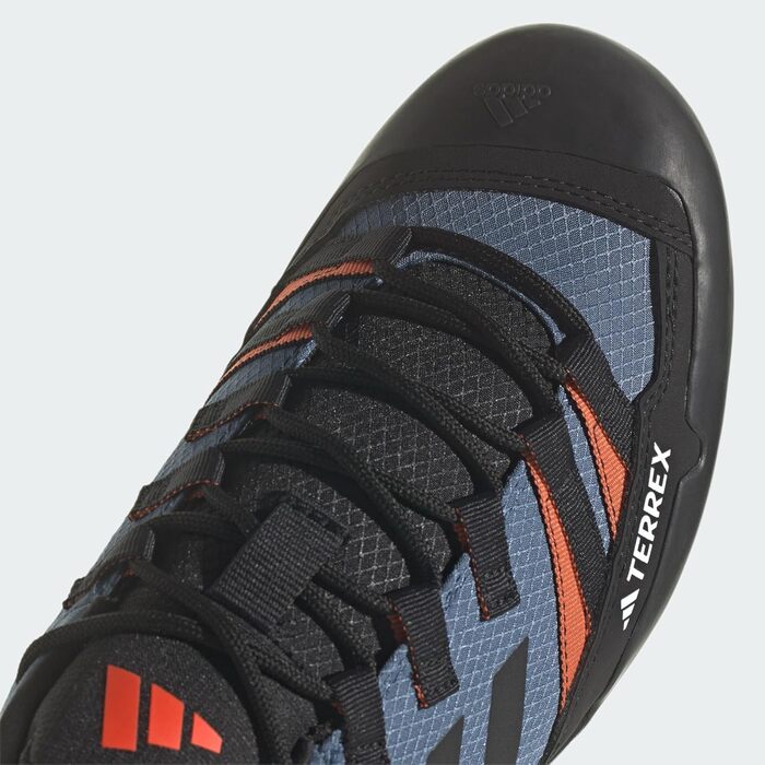 Туфлі для хайкінгу Adidas Terrex Swift Solo 2.0, Wonder Steel/Core Black/Orange, 43 1/3 EU