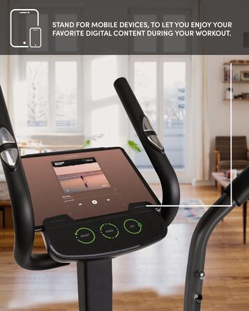 Zipro Crosstrainer Hulk: Магнітний тренажер для дому, до 150 кг, чорний