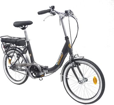 Електровелосипед складаний Discovery Denver E1000 24V, 20 дюймів, для дорослих, чорний або антрацитовий, з реверсивним мотором