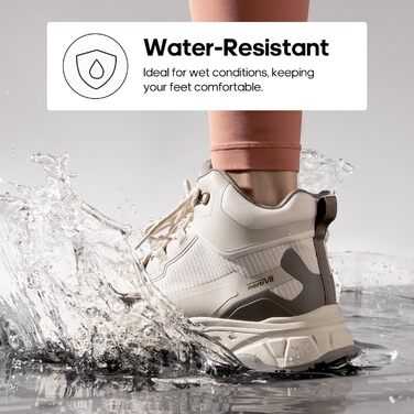 Черевики для хайкінгу NORTIV 8 для жінок, легкі, водонепроникні, для активного відпочинку, розмір 40 EU, кольор Khaki