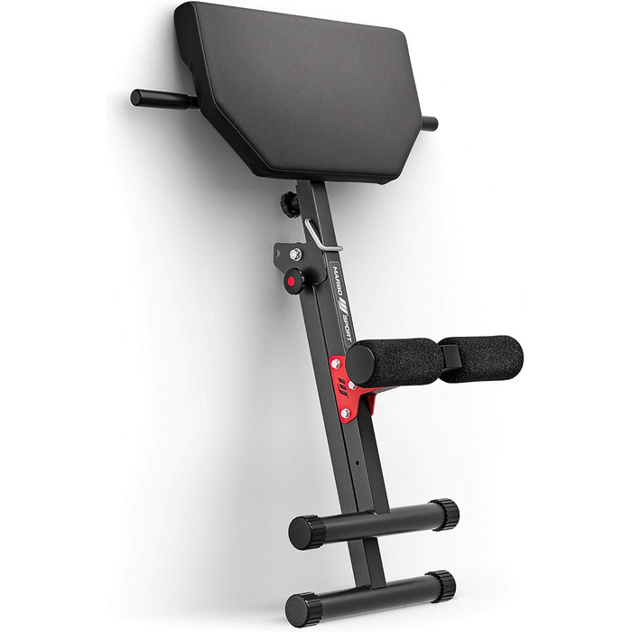 Тренажер для спини та пресу Marbo Sport MH-L116 2.0, гіперекстензія, європейського виробництва