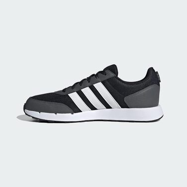 Кросівки adidas Run 50s унісекс Core Black Cloud White Grey Six, розмір 46 EU