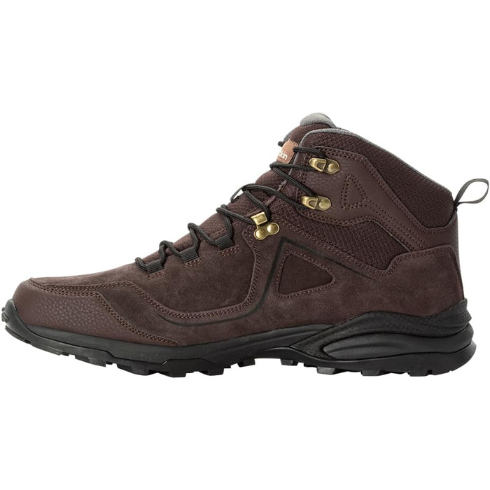 Чоловічі трекінгові черевики Jack Wolfskin Sunset Hike Texapore Mid (44 EU, Dark Oak)