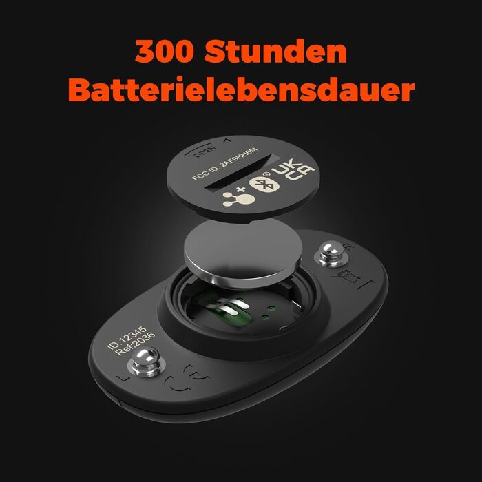 COOSPO H6M пульсометр: нагрудний ремінь з Bluetooth та ANT+ для Wahoo, Elite, adidas Run та інших