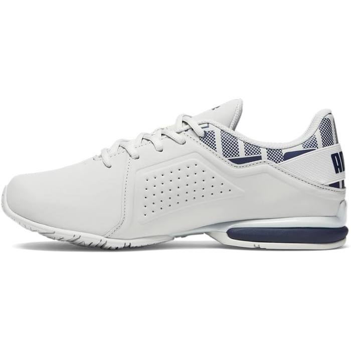 Кросівки PUMA Viz Runner Cross для чоловіків (47 EU, сірий/темно-синій)