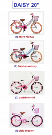 Дитячий велосипед TURBO Daisy 20