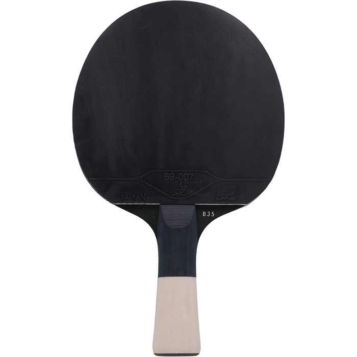 Sunflex Color COMP B35 ракетка для настільного тенісу, ITTF, синя, для тренувань та хобі, вигнута ручка, для досвідчених гравців