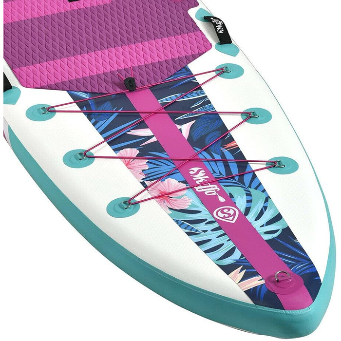 Дошка для сап-серфінгу SKIFFO Elle 10’4” надувна, 315x79 см, з веслом та насосом