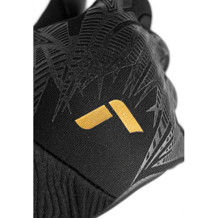 Воротарські рукавички Reusch Pure Contact Infinity TW Night Spark 2024 чорно-золоті (Unisex)
