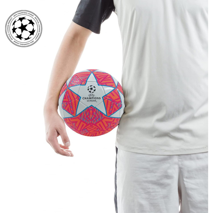 Футбольний м'яч Mondo Toys CHAMPIONS LEAGUE, розмір 5, офіційний, зшитий, 300 г