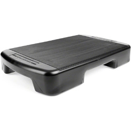 Степ-платформа Sport-Tec, 70x40x10,5 см, чорна, для фітнесу та аеробіки