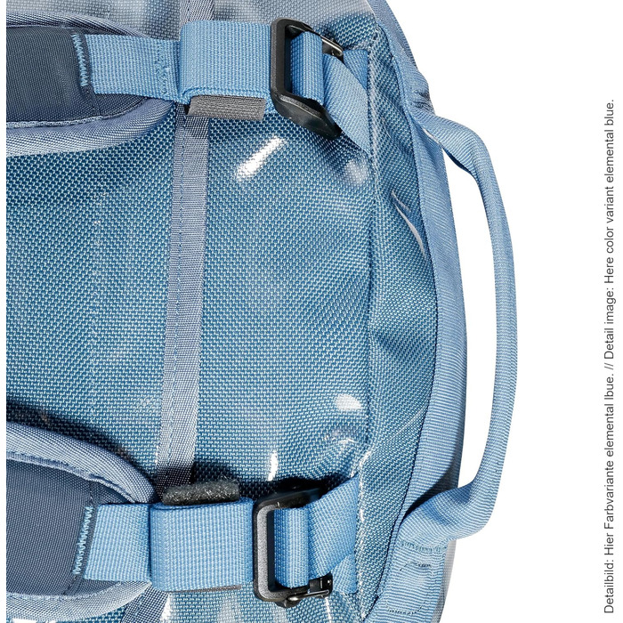 Сумка-рюкзак Tatonka Barrel 65 л, чорна, водонепроникна, з замком