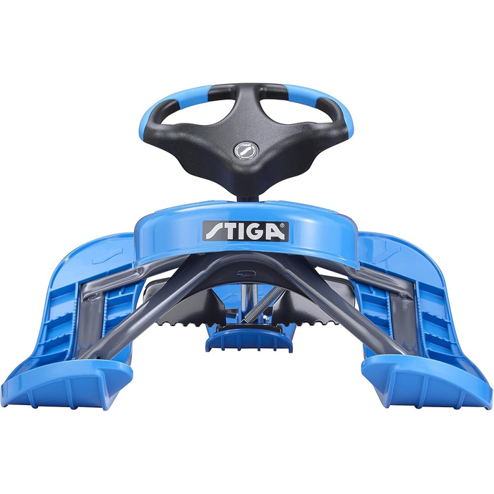 Санки STIGA Snowracer Curve з кермом для дітей від 7 років, багатоколірні