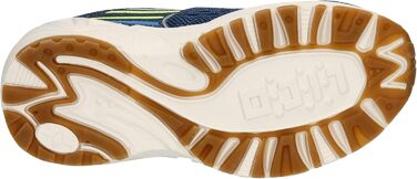 Дитячі спортивні черевики Lico Jungen Mic Vs для залу, 27 EU, морська блакить з лимоном