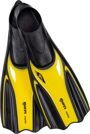 Ласти Mares Aquazone Manta для дорослих, унісекс, розмір 42/43, жовті – для снорклінгу