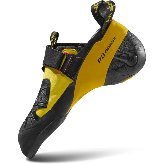 Чоловічі скелелазні туфлі La Sportiva Skwama (46 EU, чорний/жовтий)