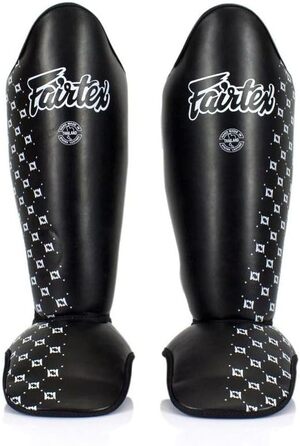 Захисні щитки для гомілок Fairtex SP5 чорні, розмір M
