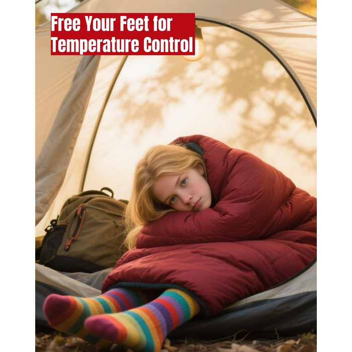 Спальні мішки для дорослих та дітей – для холодної та теплої погоди. Водонепроникний, легкий спальний мішок для кемпінгу, піших прогулянок та трекінгу (з компресійним мішком). Підходить для 3-4 сезонів, 10-20°C, 1.5KG – Чорний